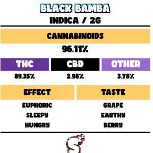 Snooze Black Mamba Disposable 