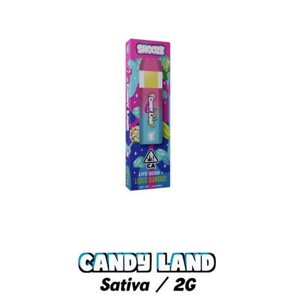 SNOOZE CANDY LAND DISPOSABLE 
