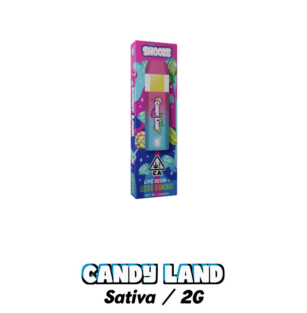 SNOOZE CANDY LAND DISPOSABLE 
