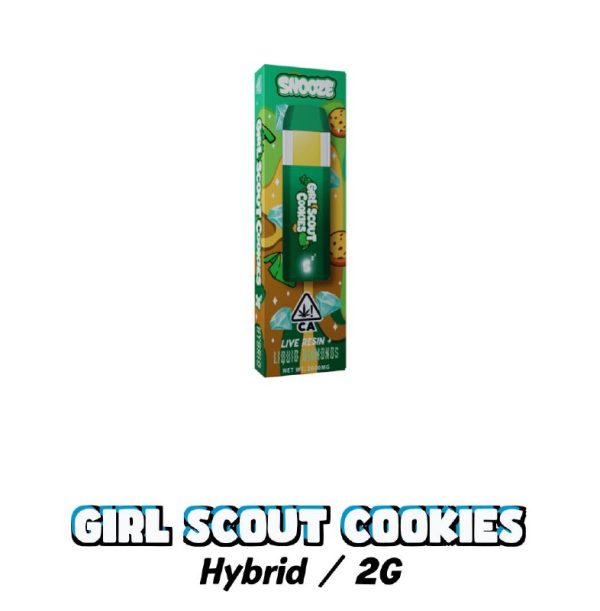 SNOOZE GIRL SCOUT COOKIES DISPOSABLE 