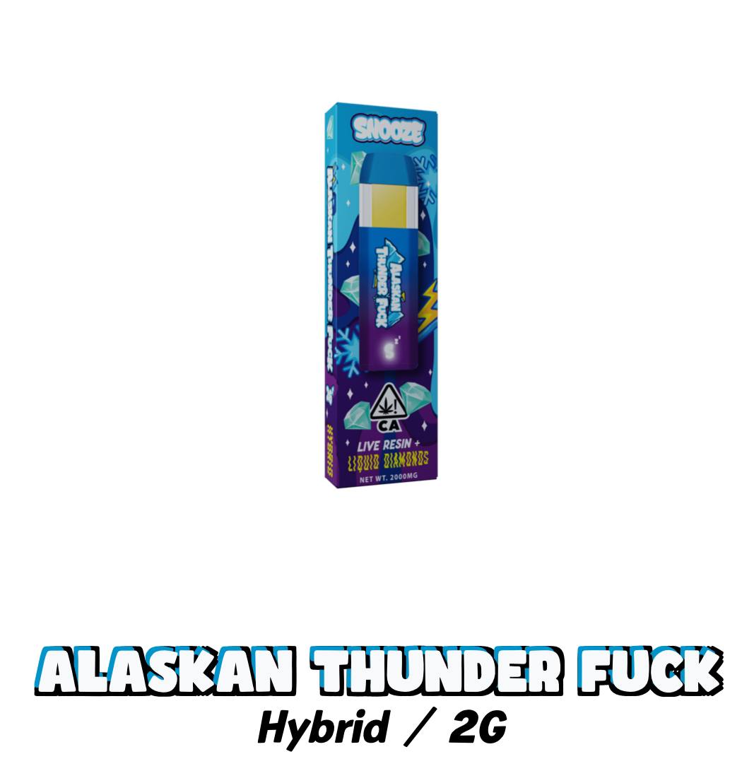 SNOOZE ALASKAN THUNDER FUCK DISPOSABLE 