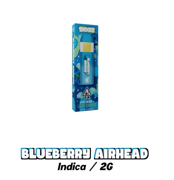 SNOOZE BLUEBERRY AIRHEAD DISPOSABLE 