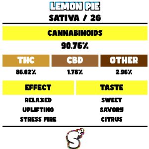 SNOOZE LEMON PIE DISPOSABLE 