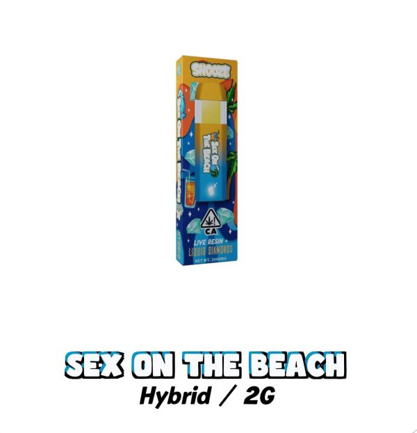 SNOOZE SEX ON THE BEACH DISPOSABLE 
