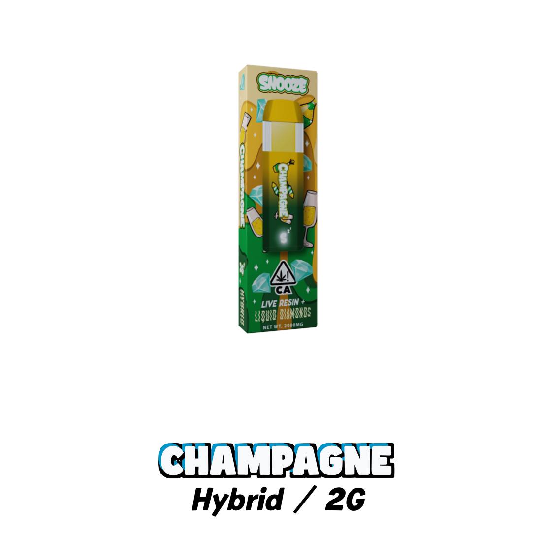 SNOOZE CHAMPAGNE DISPOSABLE 