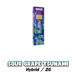 SNOOZE GRAPE TSUNAMI DISPOSABLE 