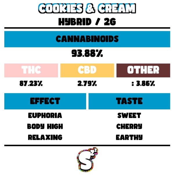 SNOOZE COOKIES & CREAM DISPOSABLE