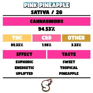 SNOOZE PINK PINEAPPLE DISPOSABLE 