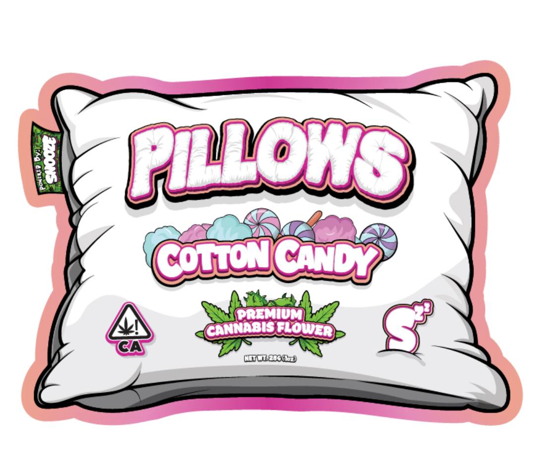 SNOOZE COTTON CANDY PILLOWS PREMIUM CANNABIS FLOWER  