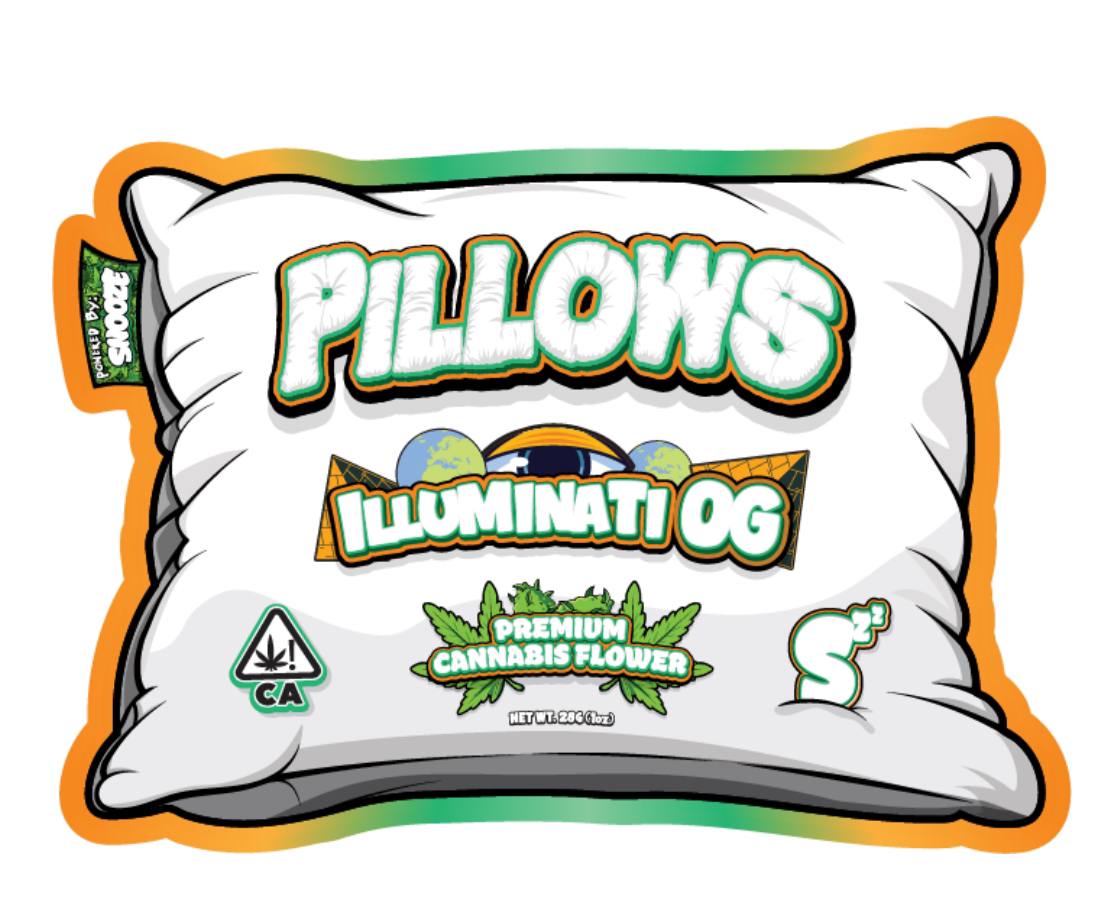 SNOOZE ILLUMINATI OG PILLOWS PREMIUM CANNABIS FLOWER