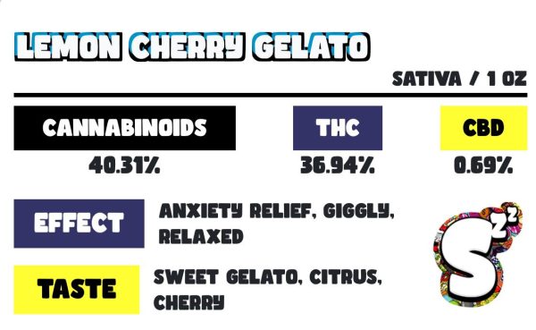 SNOOZE LEMON CHERRY GELATO PILLOWS CANNABIS FLOWER 