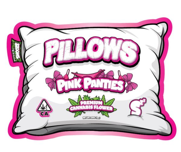 SNOOZE PINK PANTIES PILLOWS PREMIUM CANNABIS FLOWER 