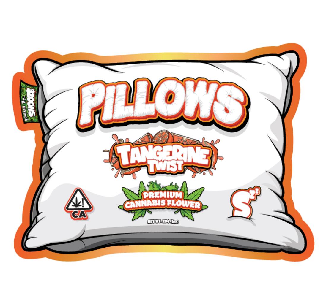SNOOZE PILLOWS TANGERINE TWIST PREMIUM CANNABIS FLOWER