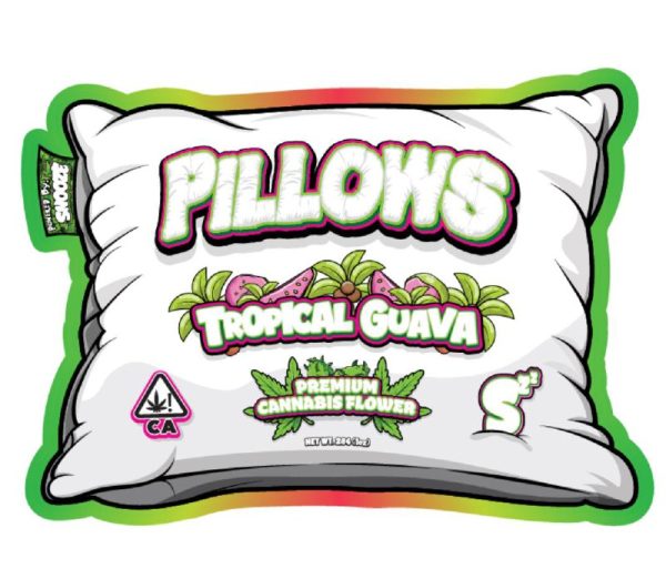 SNOOZE PILLOWS TROPICAL GUAVA PREMIUM CANNABIS FLOWER 