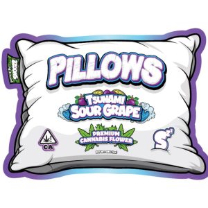 SNOOZE PILLOWS TSUNAMI SOUR GRAPE PREMIUM CANNABIS FLOWER